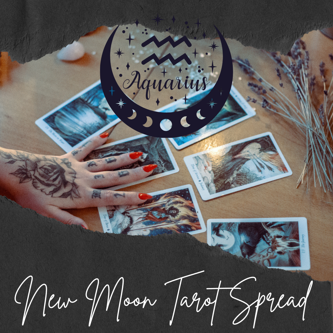 February New Moon in Aquarius: 3 Card Tarot Spread